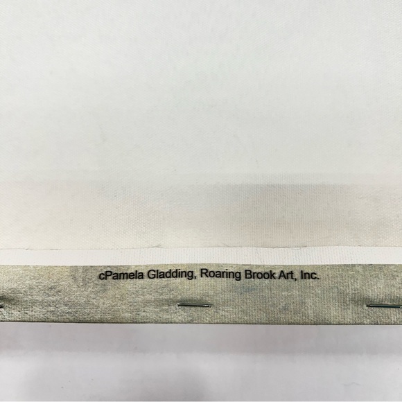 Pamela Gladding Floral Textured Wall Decor Hangings 14”x 14” - Picture 5 of 5